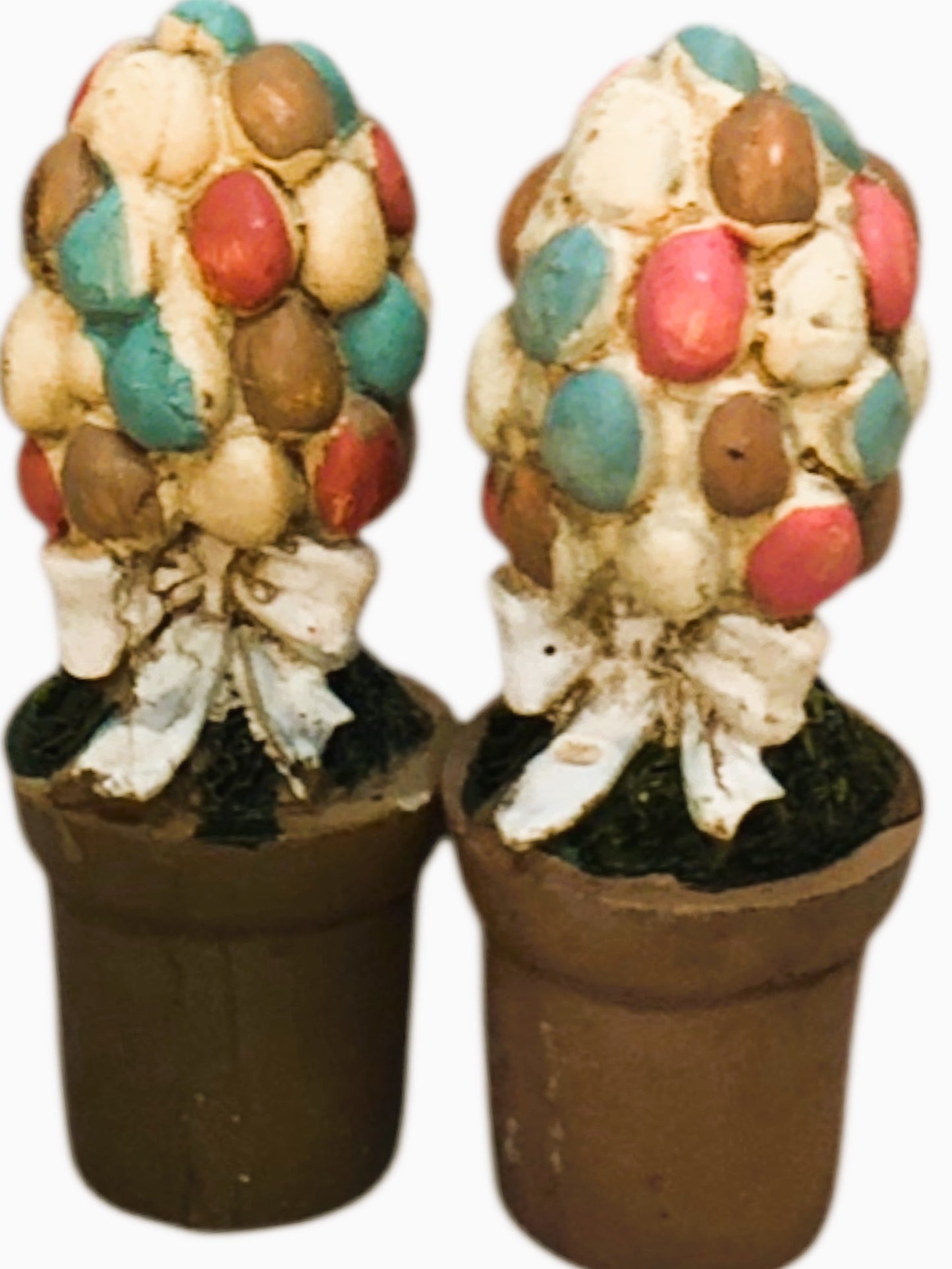 21765 - 2.5" Set Of 2 Color Easter Egg Tree |14-25|