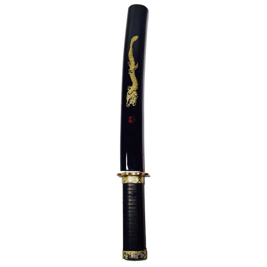 2177 - Black Tanto with Dragon |113|