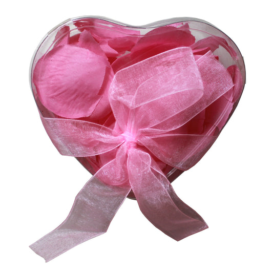 21789 - Set of 7 Boxes 100 pc Pink Silk Rose Petals 700 Petals Total 5" |Pod 2-16|