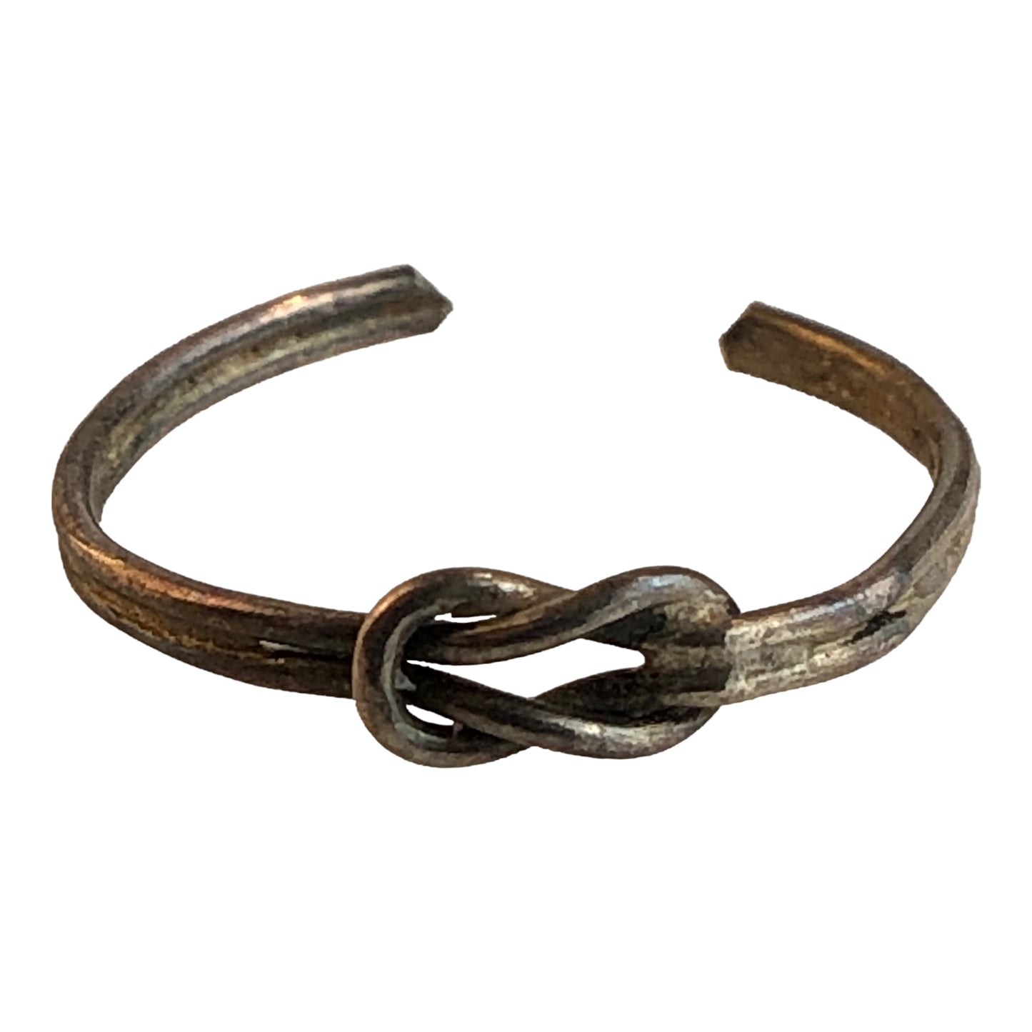 21900 - Silver Knot Ring Size 5 - |Clear-227|