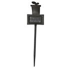 21901 - 10" Metal Plant Stake With Place for Marking Type of Plant |12-25|