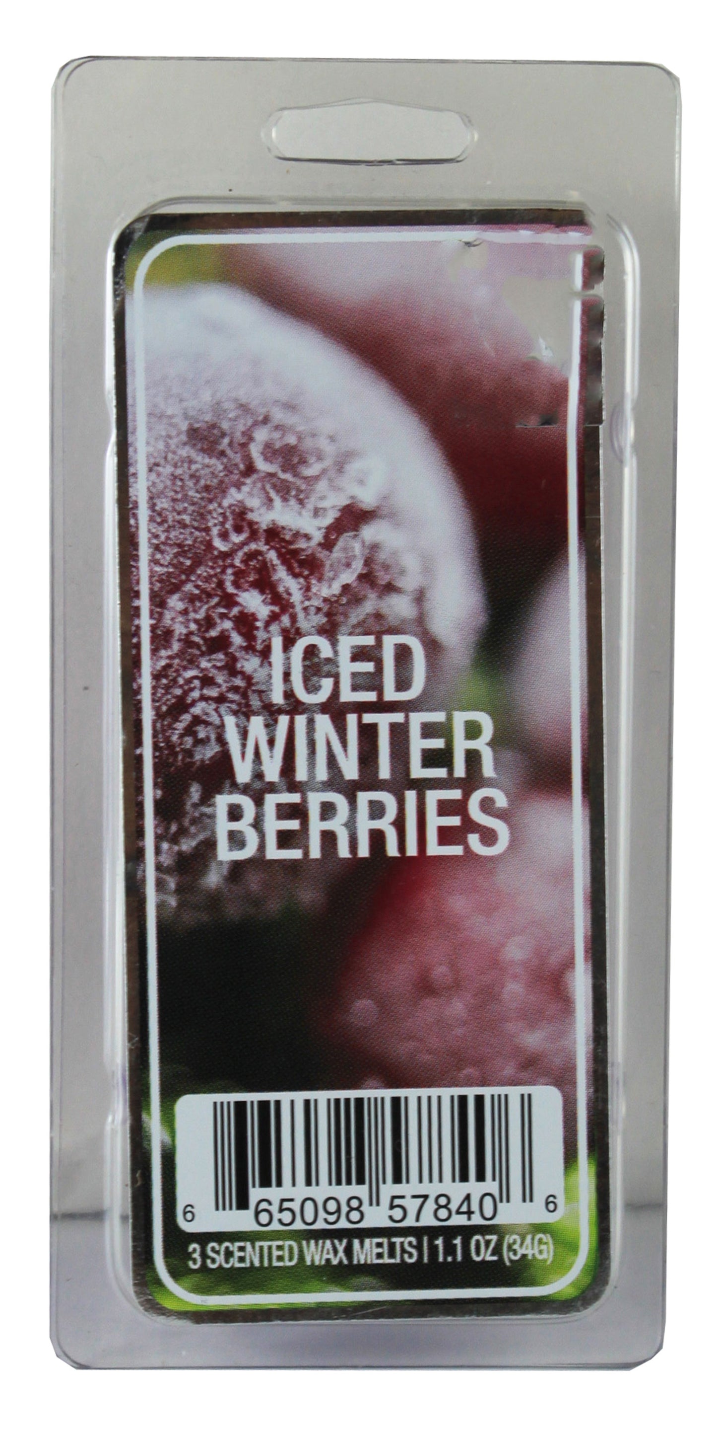 21903 - Iced Winter Berries Scented Wax Melts - 3 Pack (9 Melts Total) |Scent 34|
