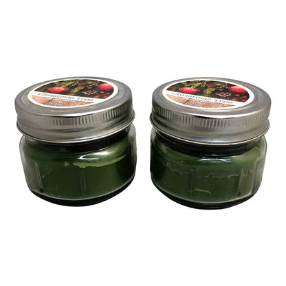 21942 - Set of 2 Christmas Tree Candle 3 oz |Scent-13|