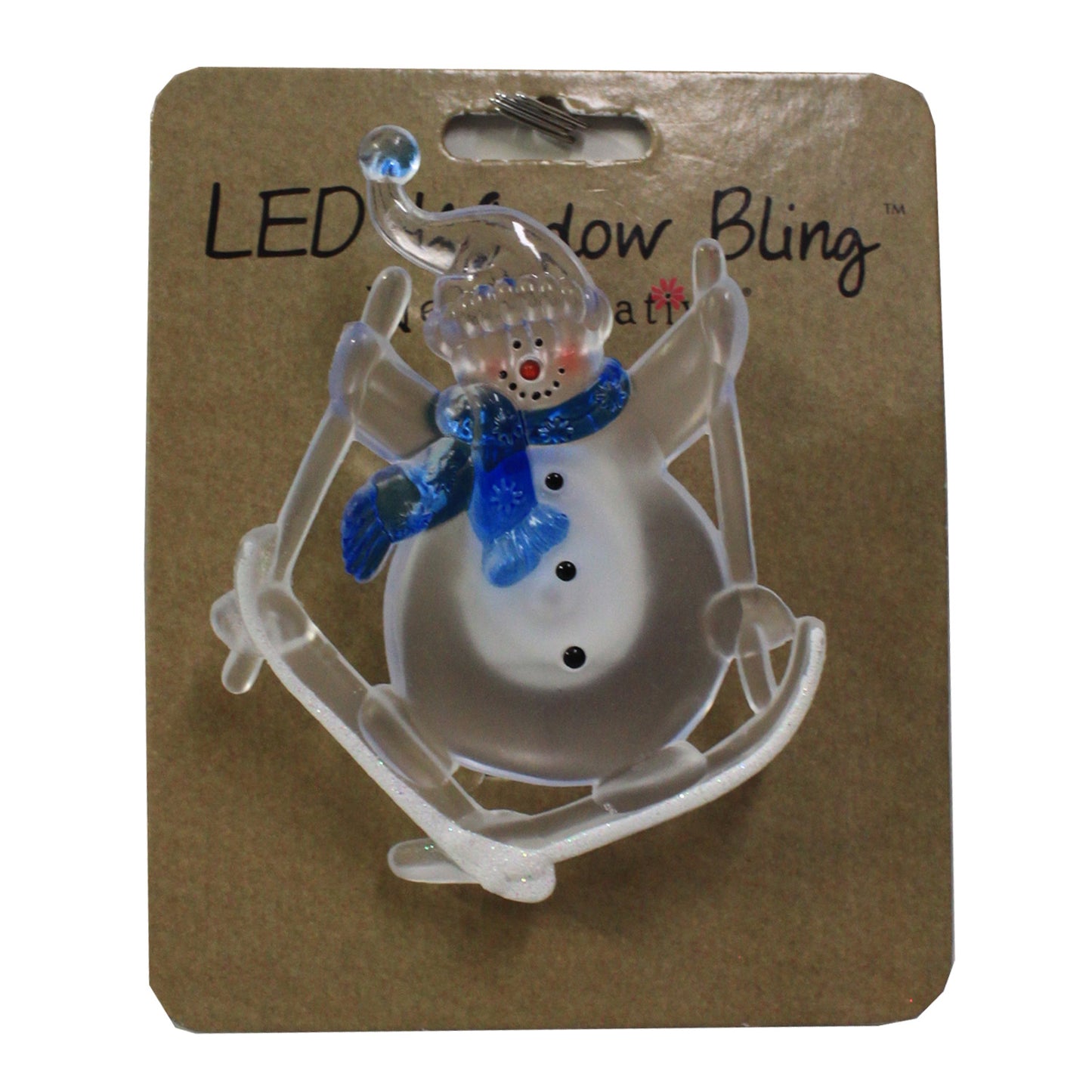 21985 - LED Snowman Window Bling |Pod 2-62|