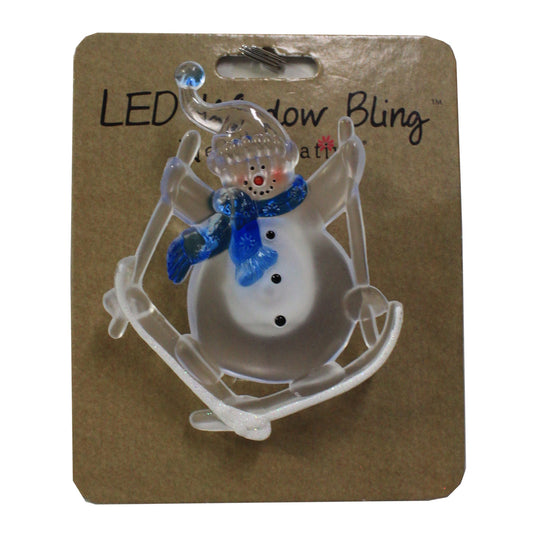 21985 - LED Snowman Window Bling |Pod 2-62|