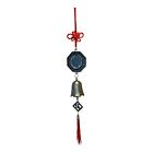 22013 - Mystical Bagua Mirror Bell Charm Hanger for Feng Shui Energy Protection and Home Decor |P-16|