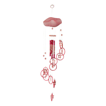 2212 - 24" Butterfly Pink Acrylic Wind Chime |22-9|