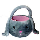 22173 - Furry Bunny Basket Grey - |B-24 Top|