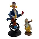 22175 - Set of 2 Clowns Unicycle Reaching - |1-15|