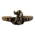 22216 - Dog Sitting Toe Ring - |Clear-107|
