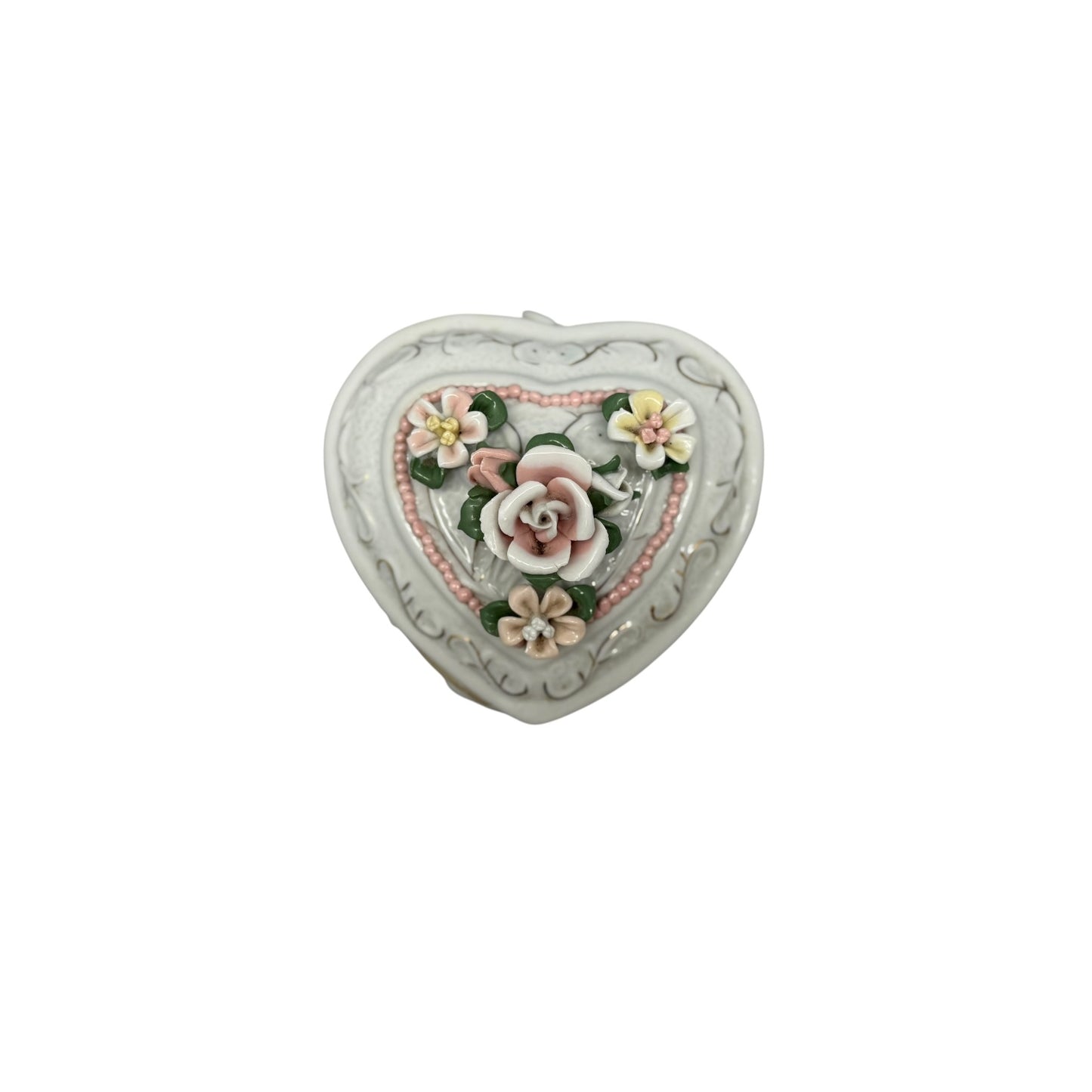 22333 - 6" Porcelain Trinket Box |17-26|