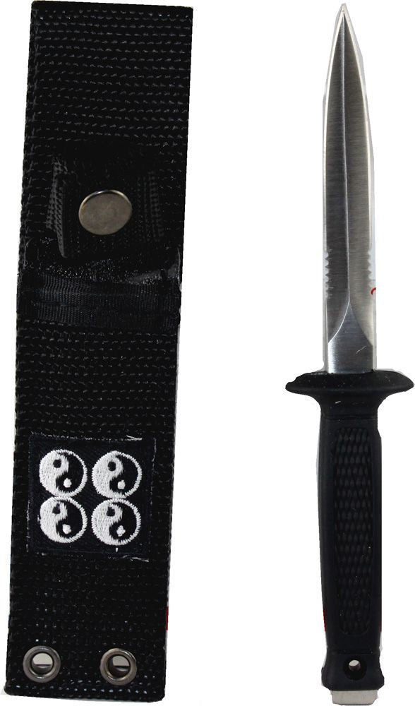 2234 - Set of 2 Yin Yang Designed 7-Inch Boot Knives for Combat and Pocket Carry |81|