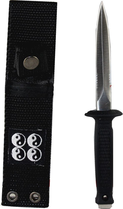 2234 - Set of 2 Yin Yang Designed 7-Inch Boot Knives for Combat and Pocket Carry |81|