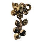 22417 - Stunning Rhinestone Flower Pendant in Clear Gemstone for Jewelry Enthusiasts |107|