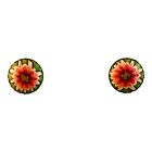 22425 - Elegant Kuaii & Co Pink Flower Studs Earrings in Clear Design for Women |Clear-91|
