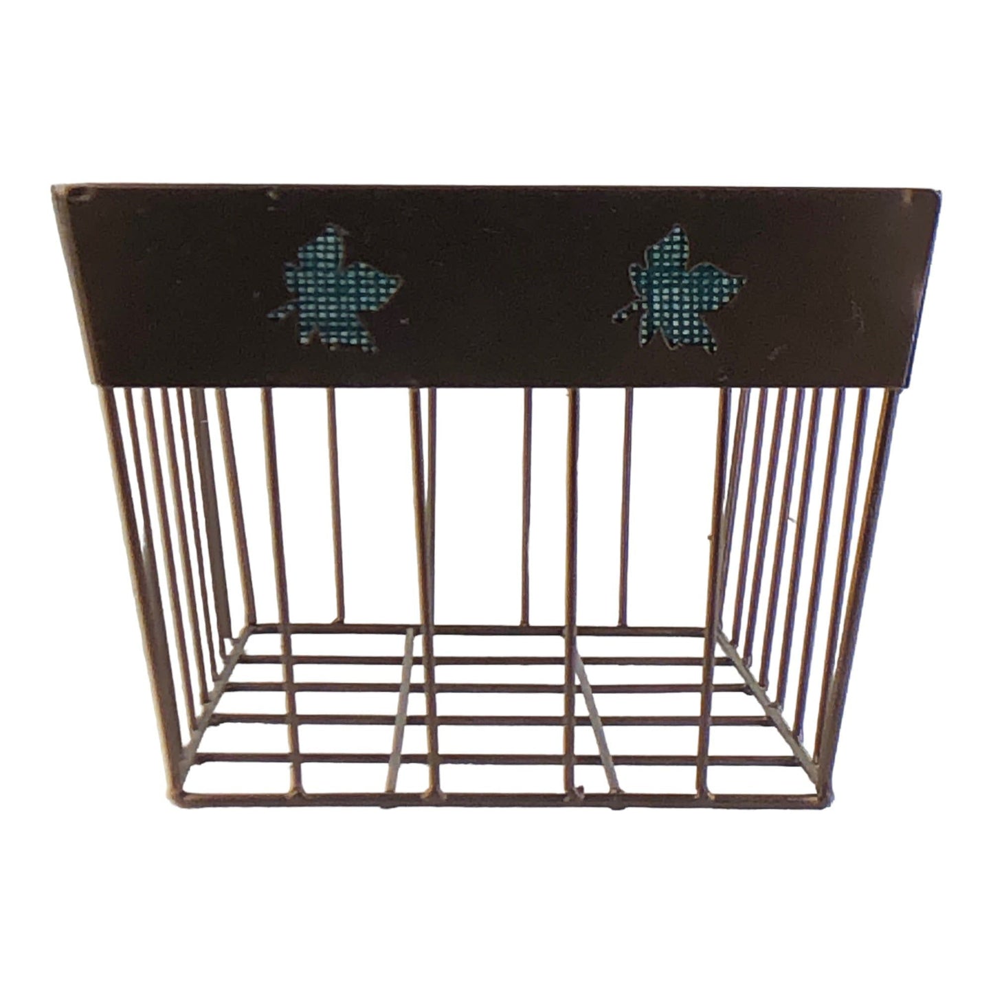 2244 - Fall Brown Wire Basket Asst Color - |H-40|