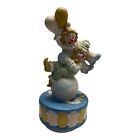 22452 - Vibrant Double Clown on Music Decoration Piece for Interior Design |1-14|