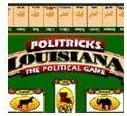 22534 - Politricks Board Game from Louisiana |GR-56|