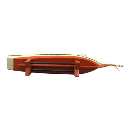 2258 - 11" Brown Sailing Boat |1-13|