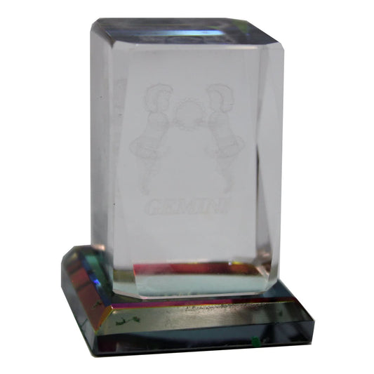 2263 - 2.5" Pedestal Crystal - Gemini - |LD|
