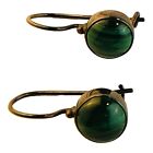 22650 - Monsoon Treasures Green Earrings with 3/4 Inch Length |Clear-91|