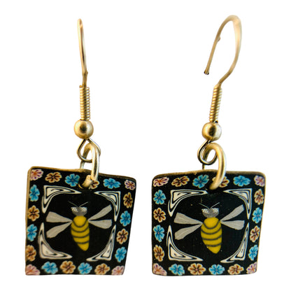 22736 - Petronella Dragonfly Earrings - [Clear-65]