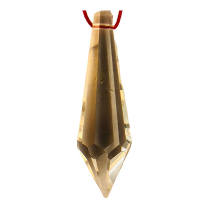 22749 - Crystal Prism Pendulum String - [Clear-65]