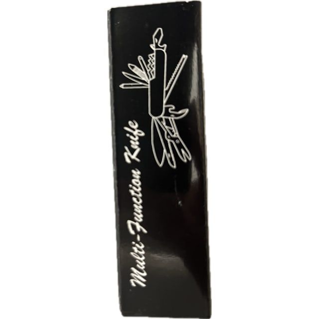 2277 - BUY ONE GET ONE FREE Multi Function Pocket Knife Black (212830-BK) - |110|