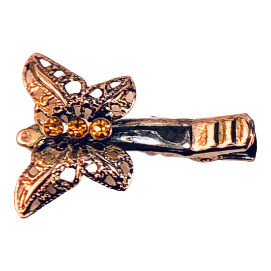 22792 - Butterfly Clips Crystal Set of 2 - [Clear-70]