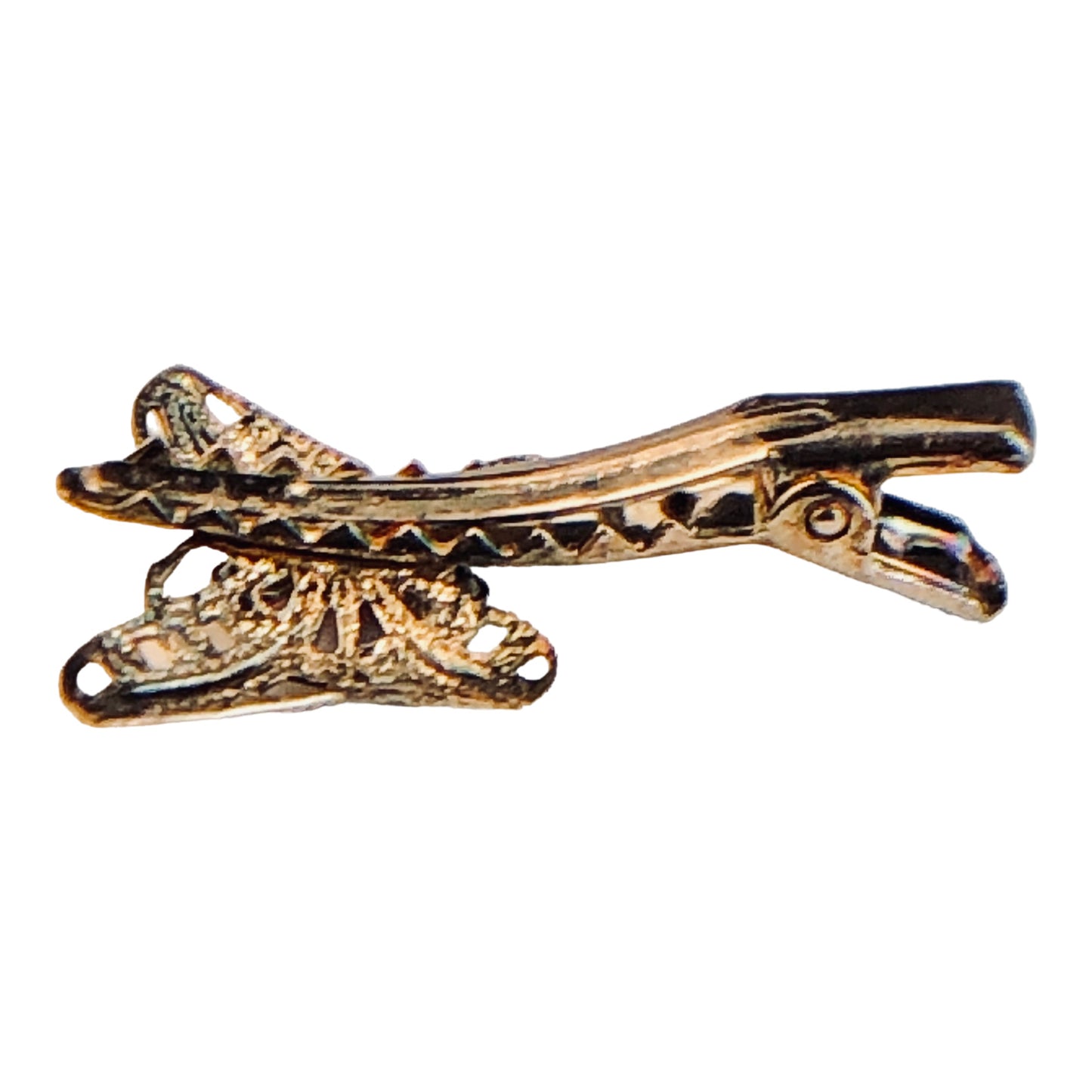 22796 - Butterfly Clip Pink Crystals - [Clear-65]