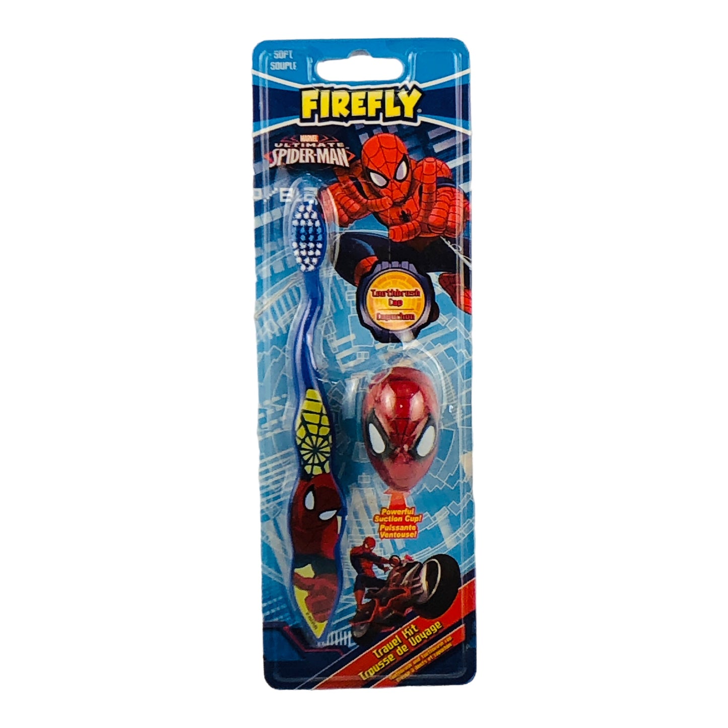 2301 - Firefly Spiderman Toothbrush Travel |TBD|