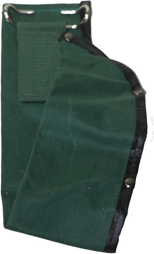 2322 - Green Cloth Sword Sheath with Silver Hook 18"x2.5"- [14-H-10 Down]