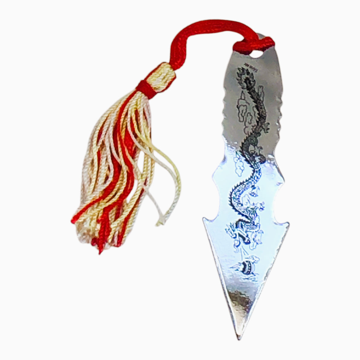 23247 - 4.5" Silver Dragon Throwing Arrow - |8-e|