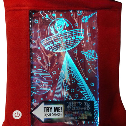 23263 - Light Up Colored Christmas Stocking-Space Ship |Pod 2-50|