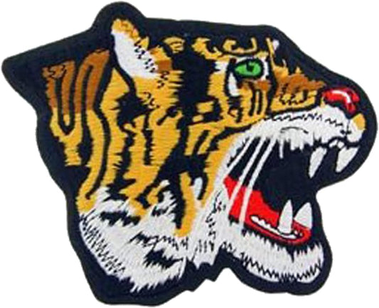 17179 - 5" Tiger Head Patch - [S-0]