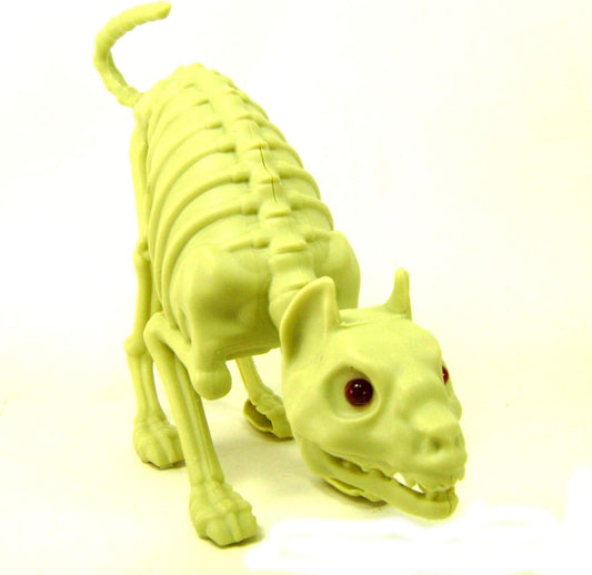 23513 - Flashing Light 4" x 6" Cat Skeleton - [14H-7 Pod 2-25]