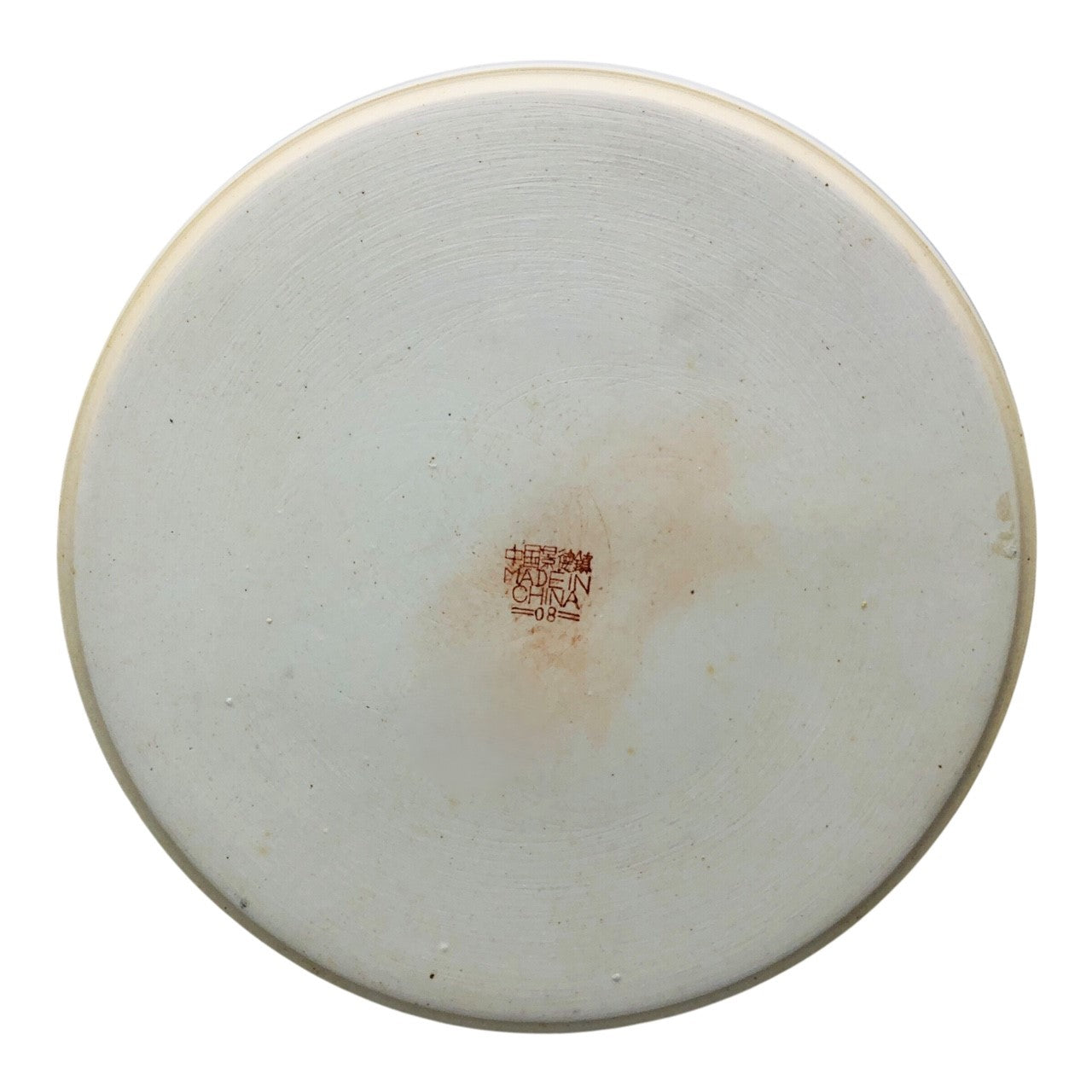 23529 - 10 Inch Black Floral Dining Plate