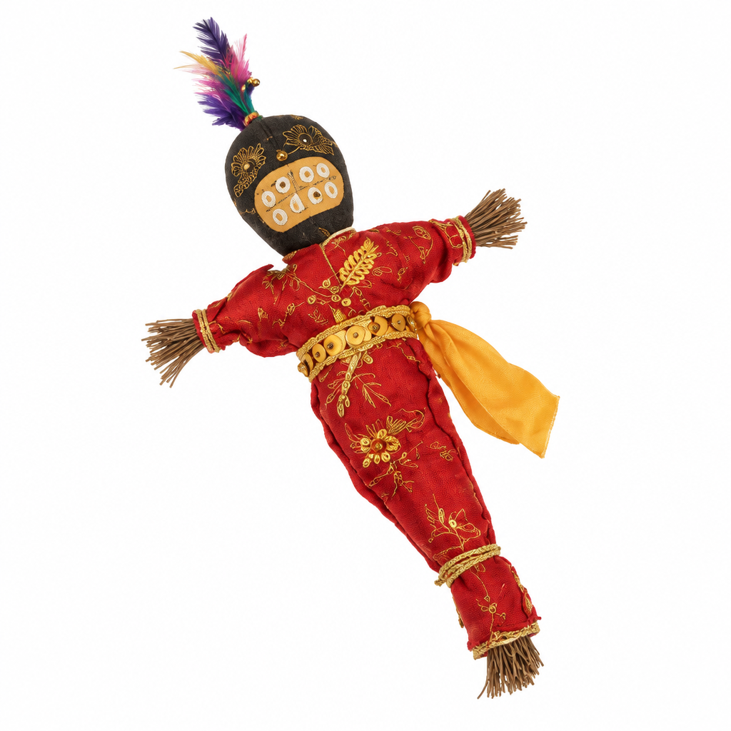 23613 - Set of 6 Authentic Made in New Orleans 8" Voodoo Dolls |W-1|