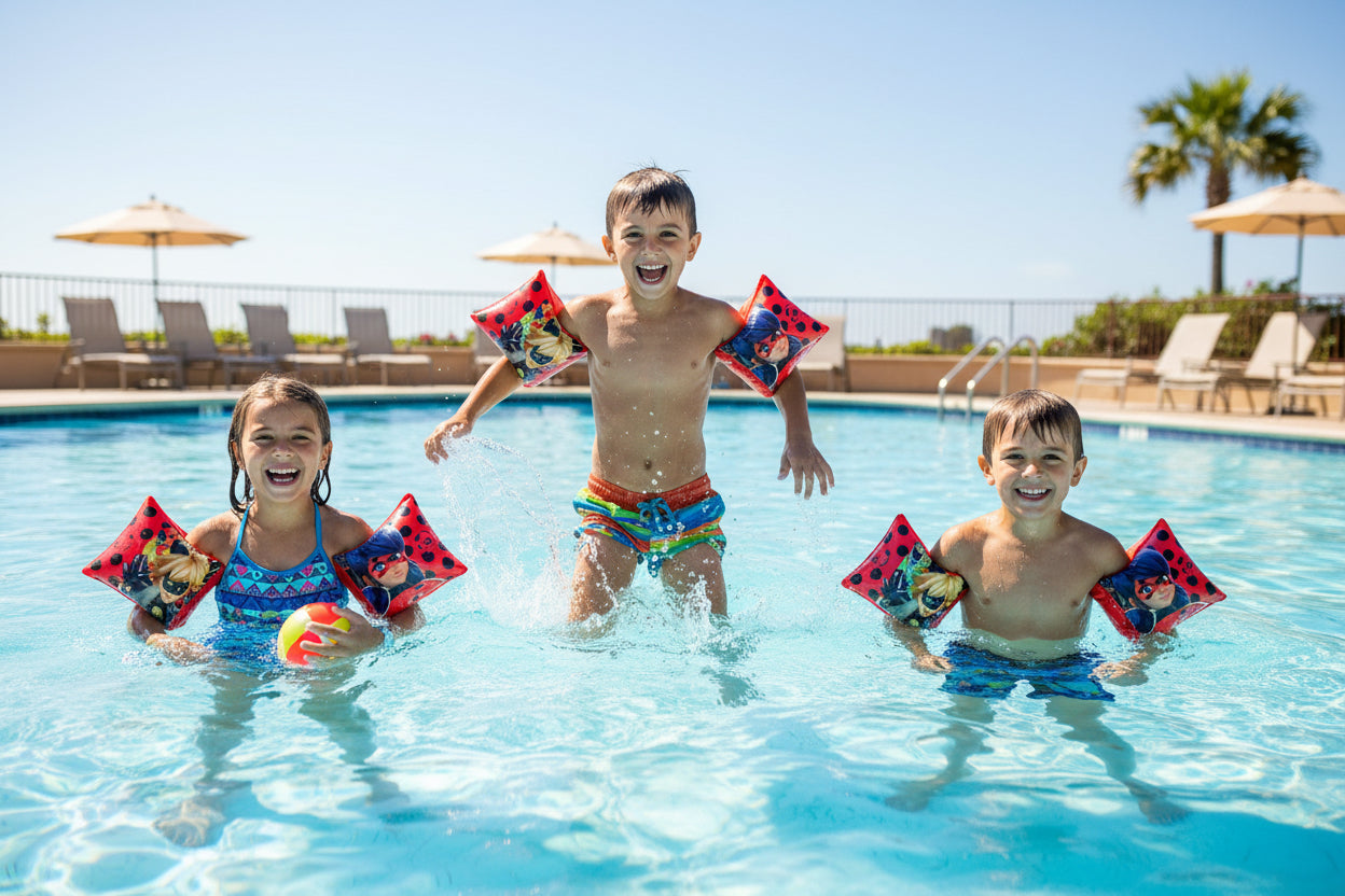 23695-Miraculous Character Swim Armbands for Kids (3 Pairs) |TBD|