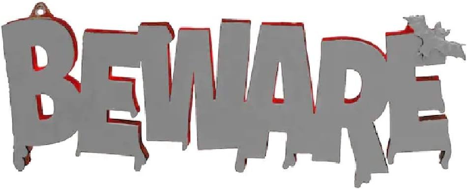 23776 - Beware LED Light - [End Cap Shelf]