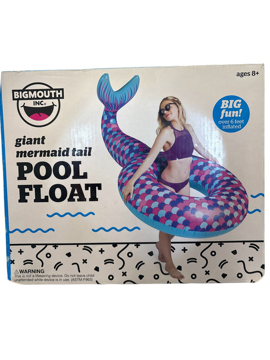 23856 - Giant Mermaid Tail Pool Float  |27-C|