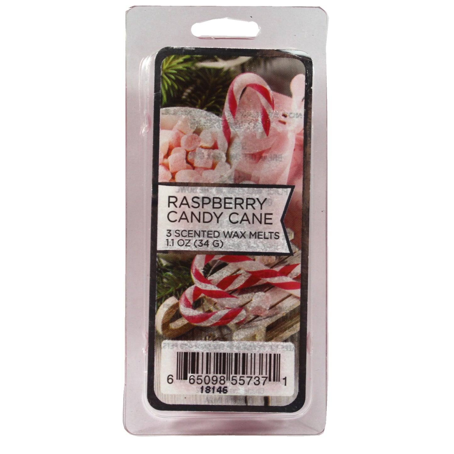 23951 - Raspberry Candy Cane Wax Melts |Scent-34|