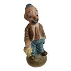 24036 - Charming 5-Inch Ceramic Clown Figurine with Colorful Umbrella Accessory for Interior Decoration |1-10|