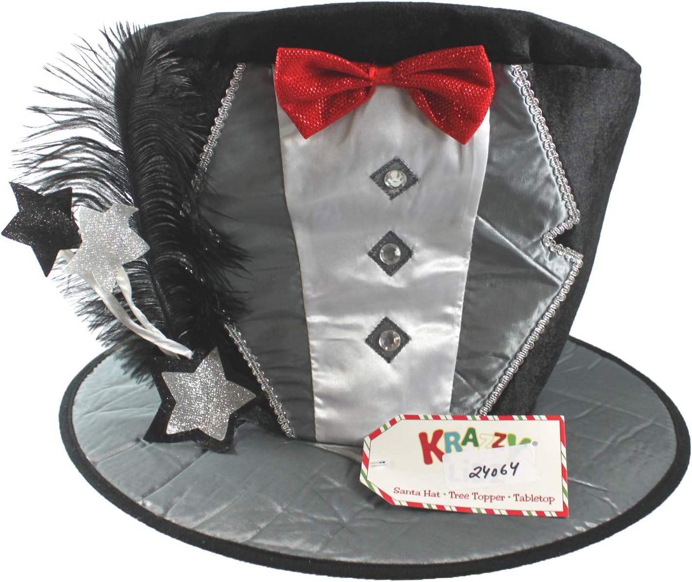 24064 - Krazy Lids Tuxedo Top Hat - [Pod 2-21]