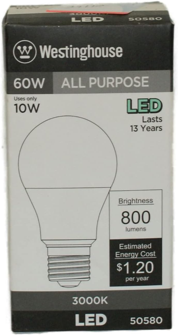 39112 - 3000K LED 10W Westinghouse Bulb |19-26|