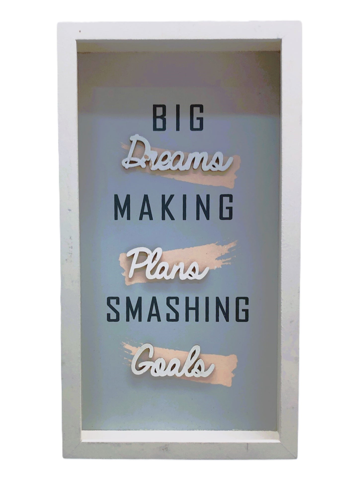 24133 - 5.5"x10" Big Dreams Making Plans Sign [1-24]