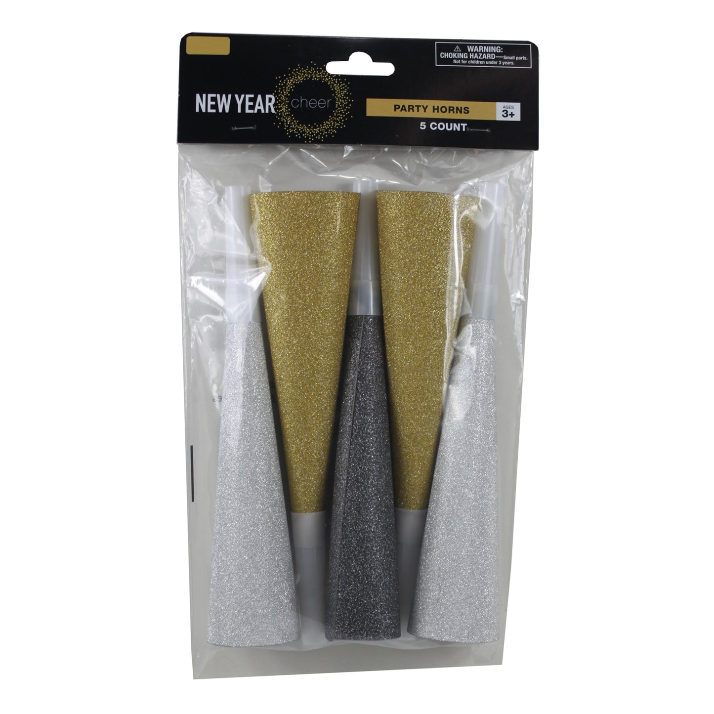 24223 - New Year Party Horns - 5 Count |Pod 1-69|