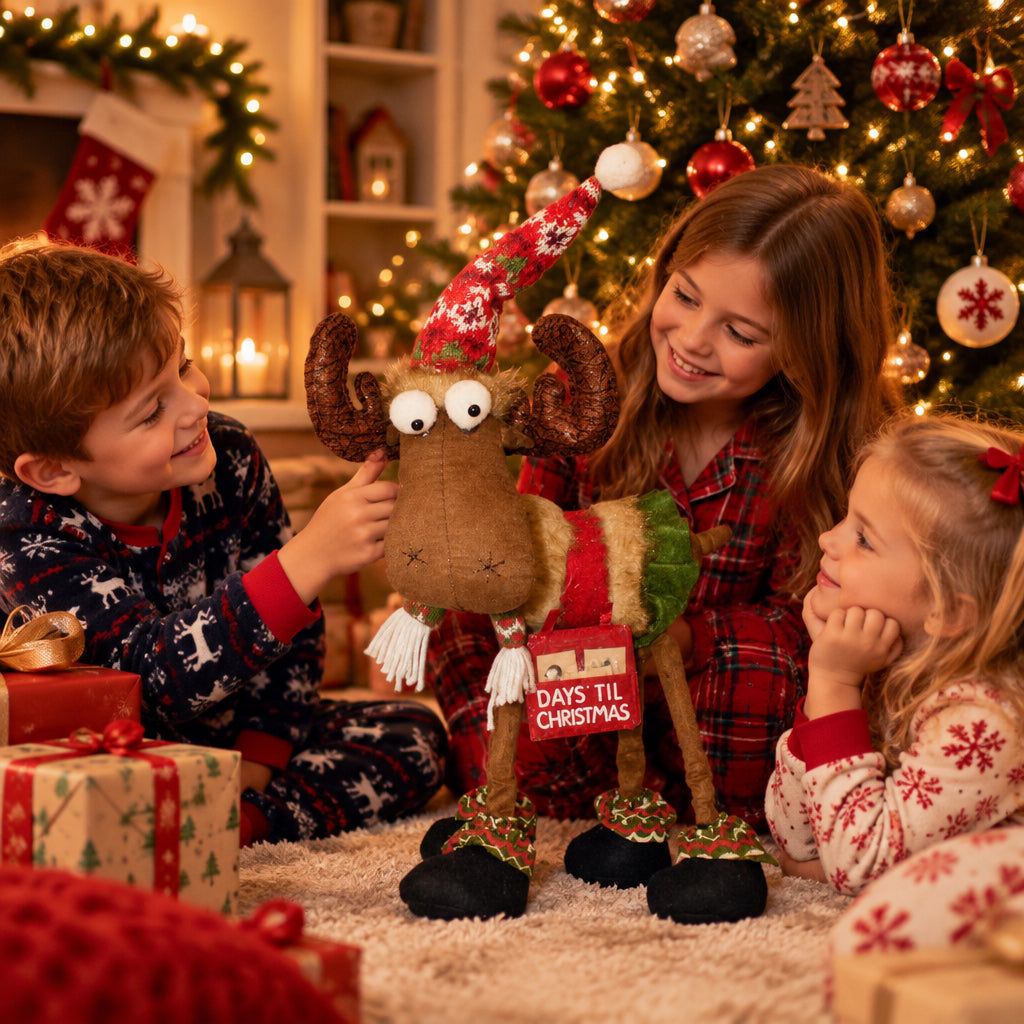 24231 - 21" Moose Decor With Calendar |Pod 2-40|