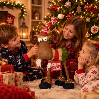 24231 - 21" Moose Decor With Calendar |Pod 2-40|