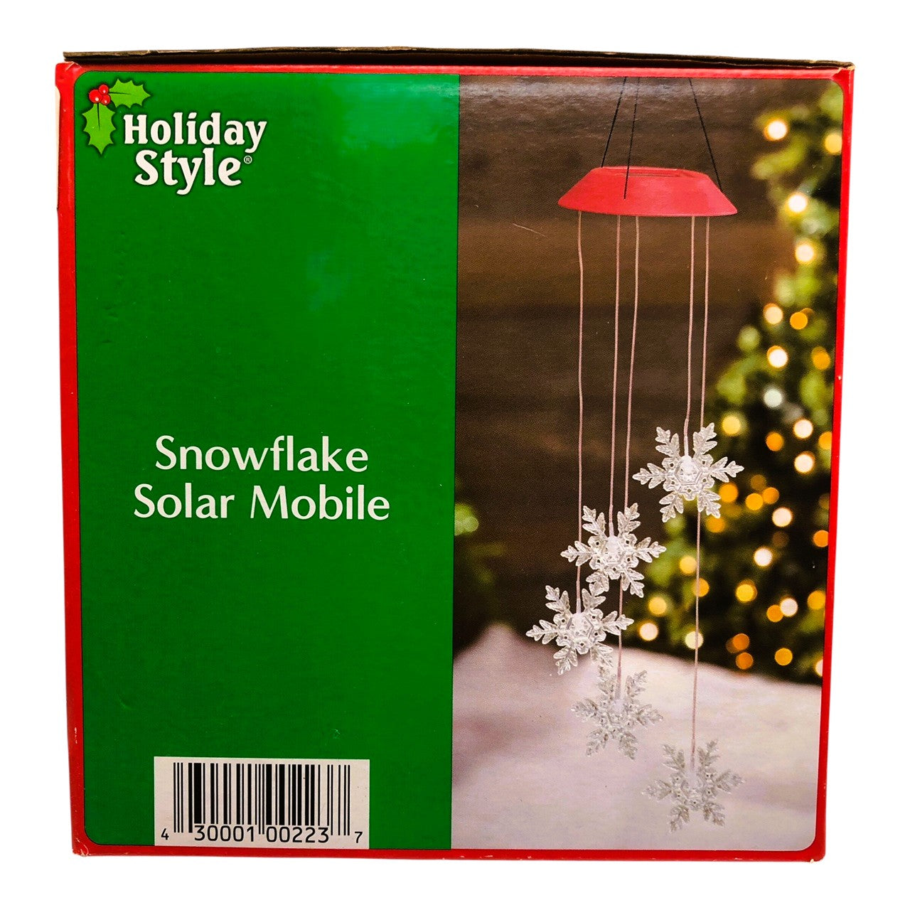 24274 - Whimsical Snowflake Solar Mobile |G-100|